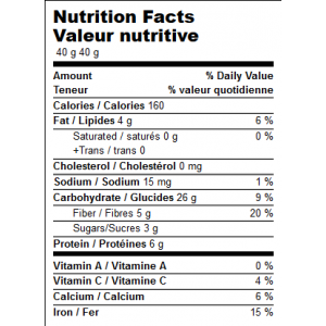 Dan D Pak Instant Goji Omega Oatmeal 40g