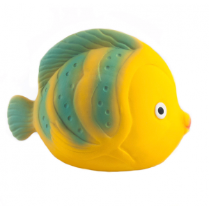 CaaOcho Baby La the Butterfly Fish Natural Rubber Bath Toy