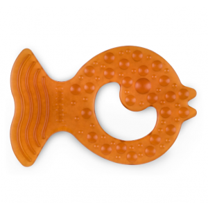 CaaOcho Baby All Stage Teether Fish - Natural Rubber Teether