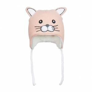 Kombi The Sherpa Animal Hat Glass Pink