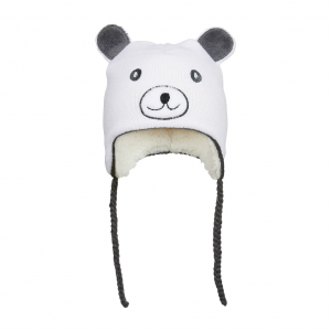 Kombi The Sherpa Animal Hat Glass White