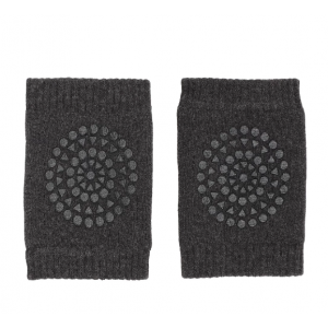 GoBabyGo Crawling Cotton Knee pads - Dark Grey One Size