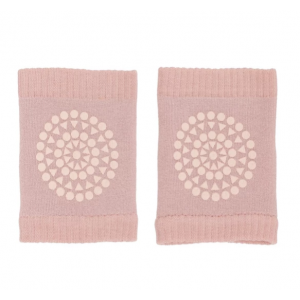 GoBabyGo Crawling Cotton Knee pads - Dusty Rose One Size