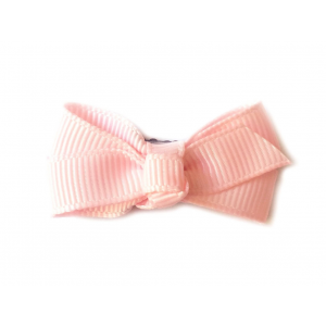 Baby Wisp d - Mini Latch Wisp Clip Chelsea Boutique Bow Light Pink
