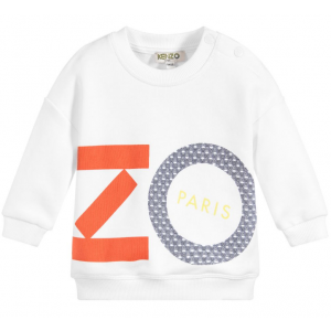 Kenzo Kids Baby Girls Logo Sweatshirt - 1A