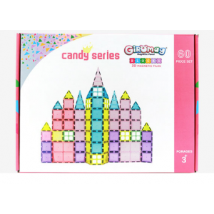 Giromag Blocks 3D Candy Series 3+ Ages - 60 Pieces Set