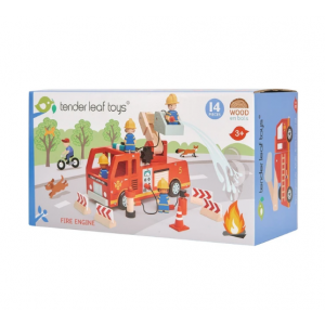 Tender Leaf Toys Fire Engine