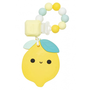 Loulou Lollipop Silicone Teether Set - Lemon