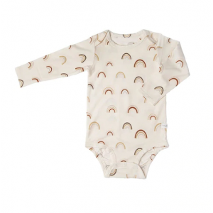 Loulou Lollipop Long Sleeve Bodysuit - Canyon Rainbow (6 -12 Months)