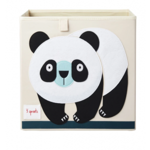 3 Sprouts Storage Box - Panda