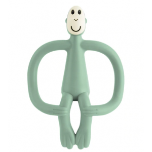 Matchstick Monkey Animal Teething Toy in Mint Green