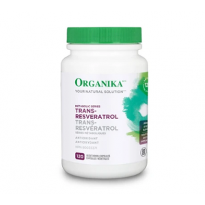 Organika Trans-Resveratrol Metabolic 100 mg 120 Vegetarian Capsules