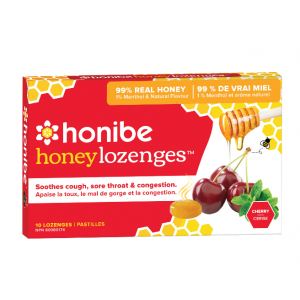 Honibe Honey Lozenges with Cherry 10 Lozenges