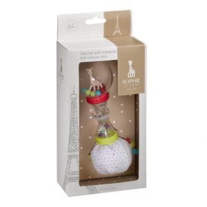 Sophie La Girafe Soft Maracas Rattle 3M+