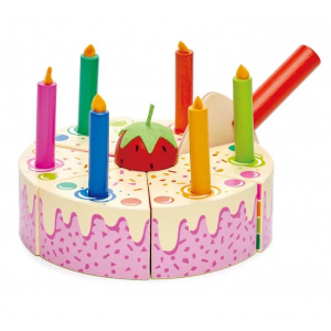 Tender Leaf Toys Rainbow Birthday Cake 3y+