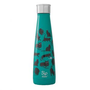 S'ip by S'well Water Bottle Cat-itude 450ml 15oz