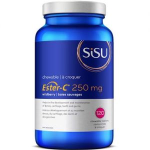 SISU Kids Ester-C 250mg - Berry 120 ChewableTablets @