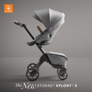 Stokke Xplory X Stroller - Modern Grey