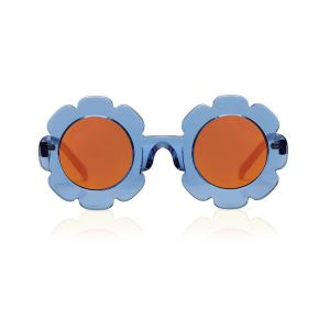 Sons + Daughters Sunglasses Pixie Blue Jelly with Mirror