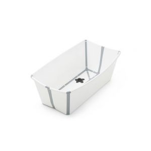 Stokke Flexi Bath Bundle with Heat Sensitive Plug V2 - White
