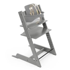 Stokke Tripp Trapp High Chair with Baby Set - Storm Grey