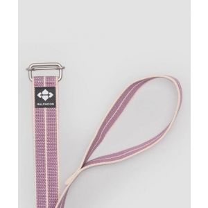 Halfmoon 8ft Loop Yoga Strap-Organic Cotton (Lilac Weave)