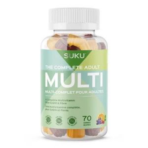 SUKU Vitamins The Complete Adult Multi 70 gummies
