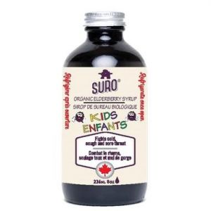 Suro Organic Elderberry Syrup Kids 236ml