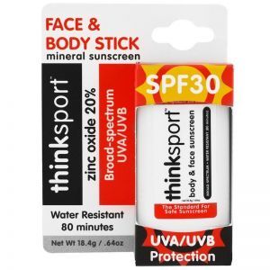 Thinksport Face & Body Stick Sunscreen 18.4g/0.64oz