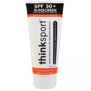 ThinkSport Safe Sunscreen SPF 50+ 6oz 177ml