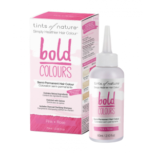 Tints of Nature Bold Colour Semi-Permanent Hair Colour - Pink 70ml