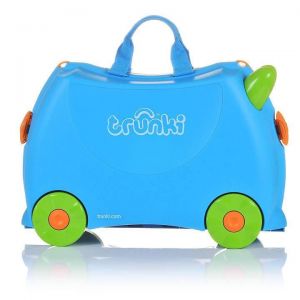 Trunki 騎乘式兒童行李箱 蓝色