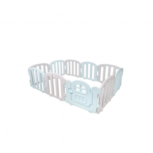 Ifam First Baby Room 140 x 200 - Cream Blue+Light Gray 10Ea