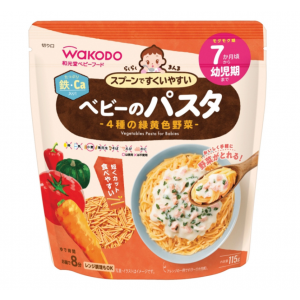 Wakodo Vegetables Pasta for Babies 7m+ 115g