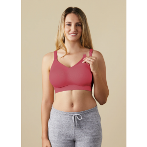 Bravado Designs The Body Silk Seamless Nursing Bra - Lipstick Size M