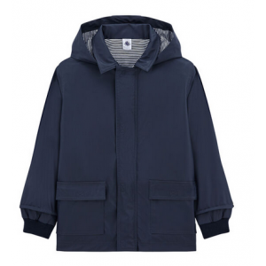 Petit Bateau CIRE Winter Raincoats Smoking Blue 