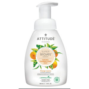 Attitude Super Leaves Foaming Hand Soap Orange Leaves 295ml