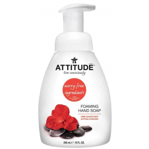 Attitude Super Leaves Foaming Hand Soap Pink Grapefruit 295ml