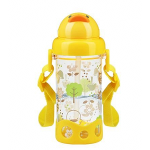 Piyo Piyo Straw Water Bottle 400ml