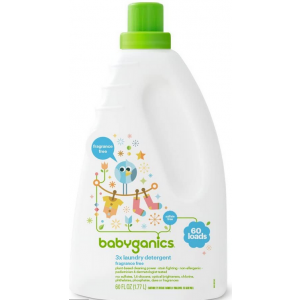 Babyganics 3x Concentrated Laundry Detergent Fragrance Free  1.77L