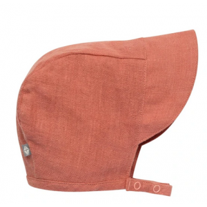 Kyte Baby Linen Bonnets - Rust 6-12 Months