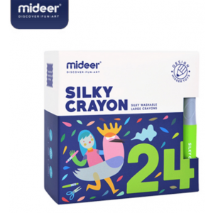 Mideer Silky Washable Large Crayon 24 colors