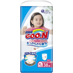 GOO.N Baby Girls Pants XL Size 12-20kg 38 Pieces