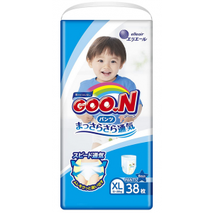 GOO.N Baby Boys Pants XL Size 12-20kg 38 Pieces