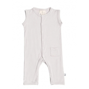 Kyte Baby Sleeveless Romper in Oat