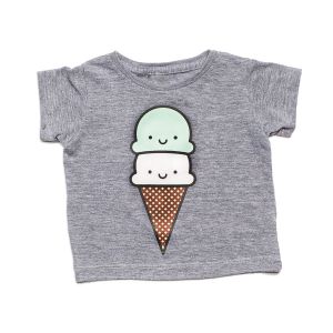 Whistle & Flute Kawaii Ice Cream T-Shirt 6-12Months