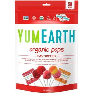 YumEarth Organics Lollipops 349g (50+ Pops)