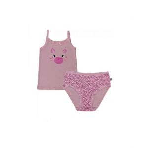 Zoocchini Organic Girls Cami Underwear Set Leopard