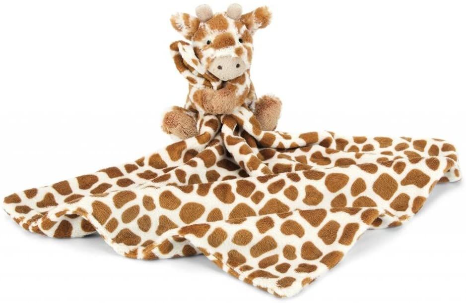 Jellycat giraffe comforter top