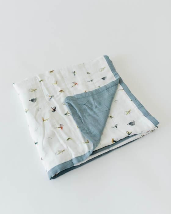 Little unicorn outlet gone fishing quilt